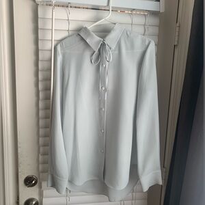 NWT theory button down shirt M